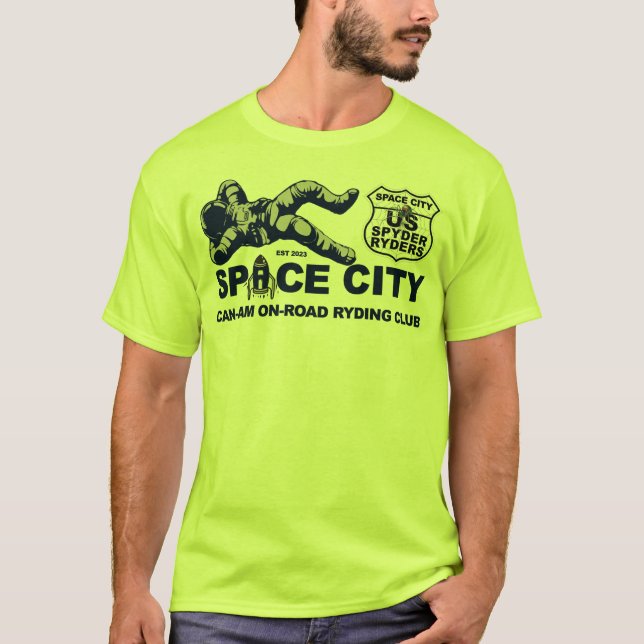 Camiseta Capítulo de la Ciudad Espacial - Astronauta1 (Anverso)