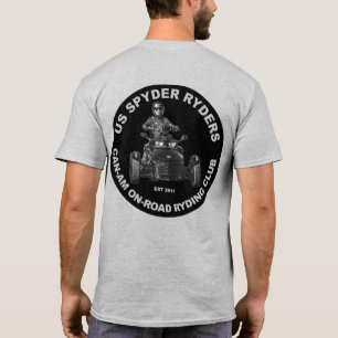 Camiseta Capítulo de la costa espacial - Negro redondo