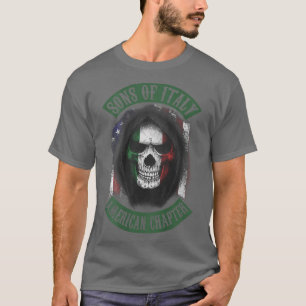 Camiseta capítulo de los hijos de los americanos de Italia