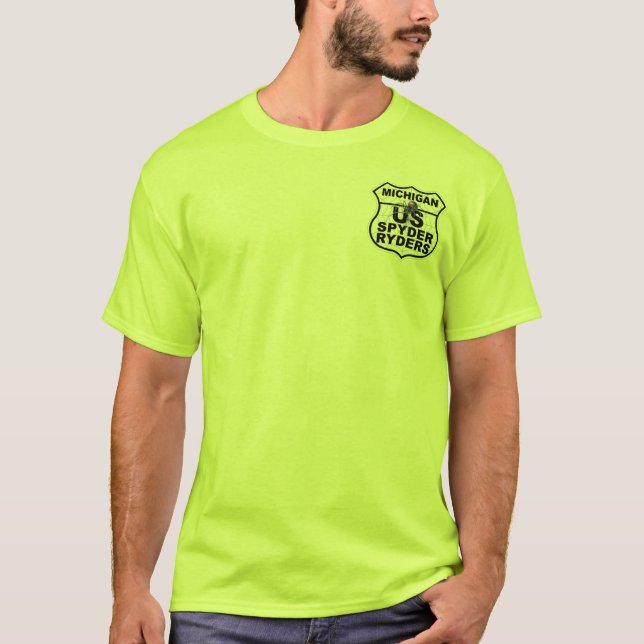 Camiseta Capítulo de Michigan - Trans Pocket Logo (Anverso)