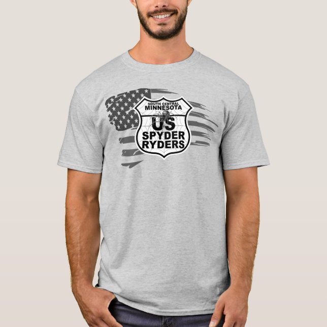 Camiseta Capítulo de Minnesota Central del Sur - Bandera ba (Anverso)