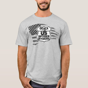 Camiseta Capítulo de Ocala - Tattered Flag bw