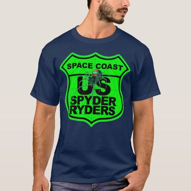 Camiseta Capítulo de Space Coast - Logotipo Verde de Seguri (Anverso)