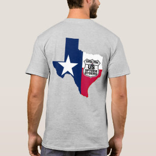Camiseta Capítulo de Texas Central - Estado Texas RWB 2S