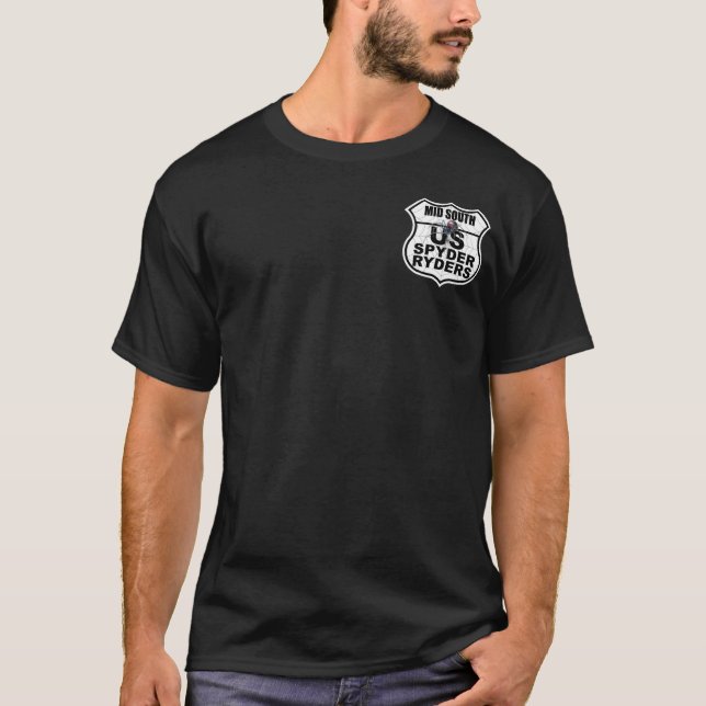 Camiseta Capítulo del Medio Sur - Logo Bolsillo (Anverso)