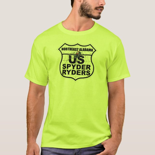 Camiseta Capítulo del noreste de Alabama - Delantero con lo (Anverso)