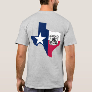 Camiseta Capítulo del Norte de Texas - Estado Texas RWB 2S