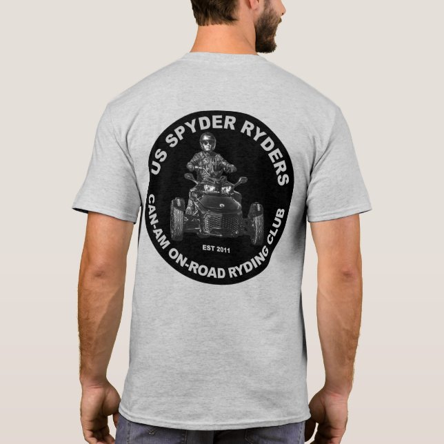 Camiseta Capítulo del Sur Medio - Negro Redondo (Reverso)