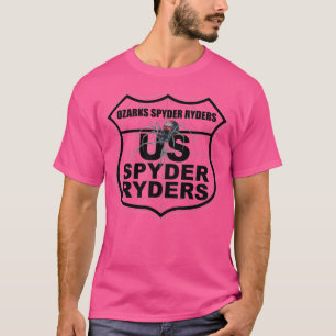 Camiseta Capítulo Ozarks Spyder Ryders - Logo Transparente