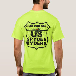Camiseta Capítulo Ozarks Spyder Ryders - Logotipo 2 caras T