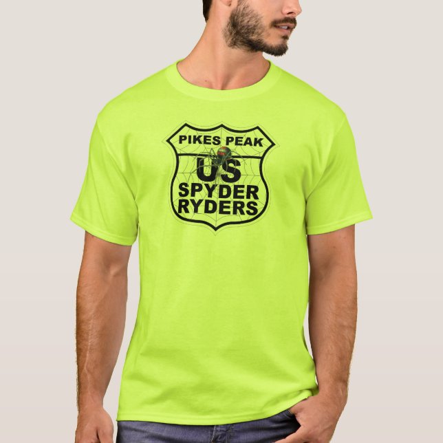 Camiseta Capítulo Pikes Peak - Logotipo Trans Frente (Anverso)