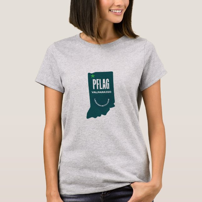 Camiseta Capítulo T-Shirt de Valparaiso PFLAG (Anverso)