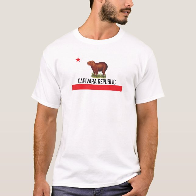 Camiseta Capivara Republic (Anverso)