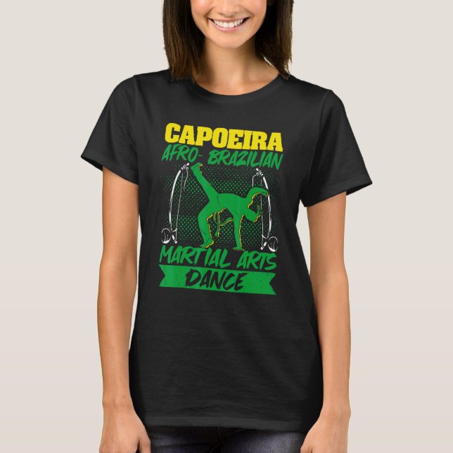 Camiseta Capoeira Dance Martial Capoeiraafro (Anverso)