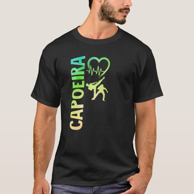 Camiseta Capoeira de la danza marcial de Brasil (Anverso)