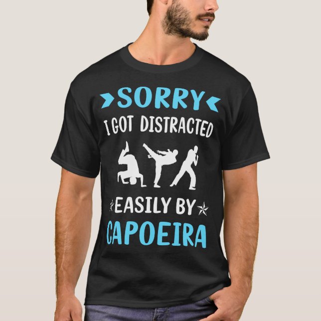 Camiseta Capoeira Distraída (Anverso)
