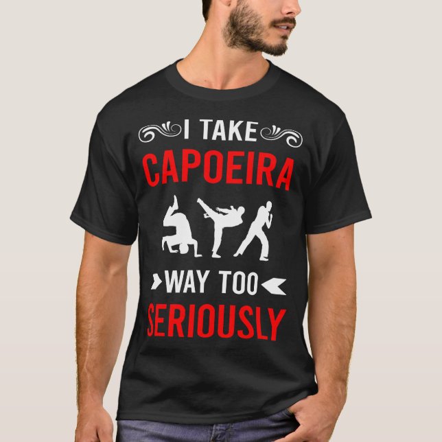 Camiseta Capoeira en serio (Anverso)