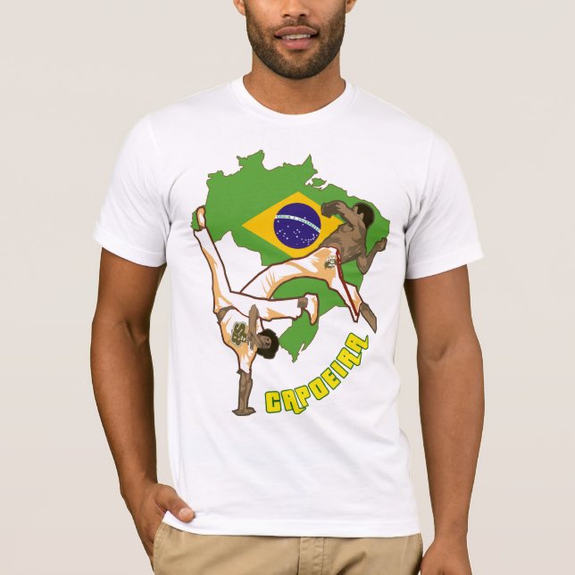 Camiseta CAPOEIRA_ fuerte (Anverso)