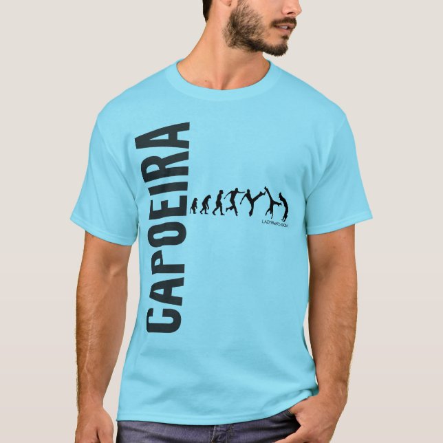 Camiseta Capoeira m verde (Anverso)
