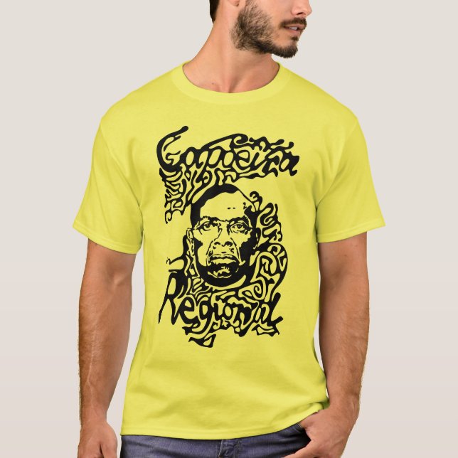 Camiseta Capoeira regional - Mestre Bimba (Anverso)