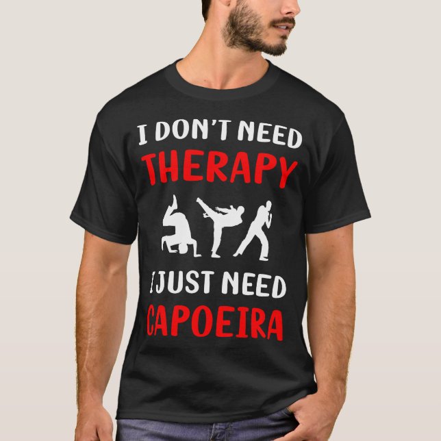 Camiseta Capoeira sin Terapia (Anverso)