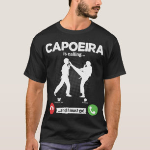 Camiseta Capoeria dice que debo ir a la Hobby de MMA Capoer