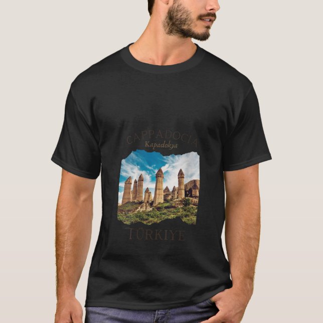 Camiseta Cappadocia Kapadokya Turquía Love Valley Sou (Anverso)