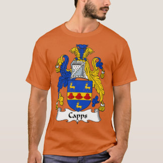 Camiseta Capps Coat of Arms Family Crest 
