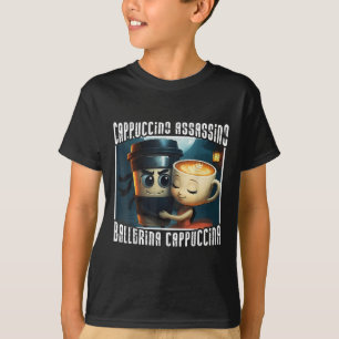 Camiseta Cappuccino Assassino ama a Ballerina Cappuccina It