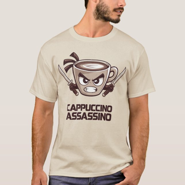 Camiseta Cappuccino Assassino Shirt (Anverso)