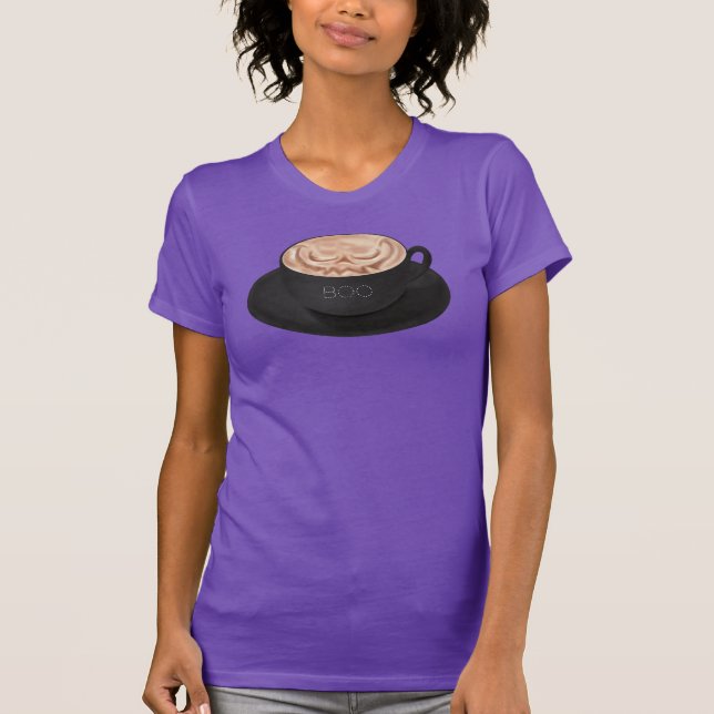 Camiseta Cappuccino de Halloween (Anverso)