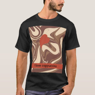 Camiseta cappuccino personalizada