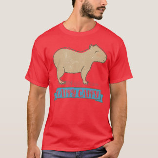 Camiseta Cappy Retro Vintage Capybara