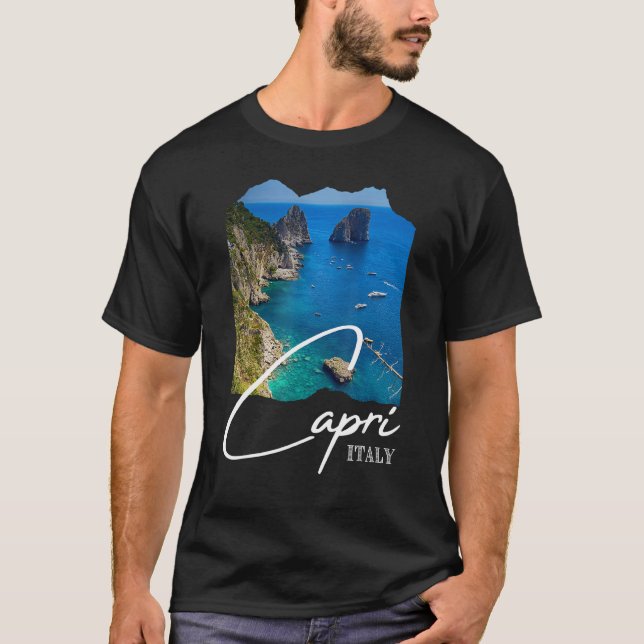 Camiseta Capri Island Capri Italy Capri Souvenir (Anverso)
