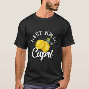 Camiseta Capri Italia Costa Amalfitana Italia Sorrento Capr