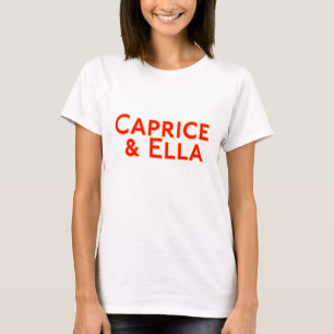 Camiseta Caprice de las mujeres y Tee de manga corta Ella