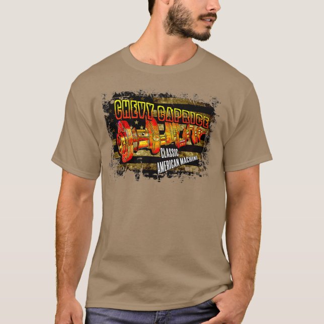 Camiseta Capricho de Chevy - obra clásica caliente del (Anverso)