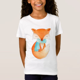 Camiseta caprichosa del arte de la acuarela linda