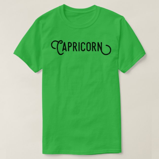 Camiseta Capricorn 1 (Diseño del anverso)