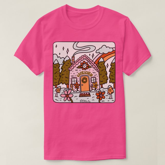Camiseta Capricorn Gingerbread House (Diseño del anverso)