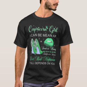 Camiseta Capricornio Chica Cumpleaños Tos Altos Lipas de go