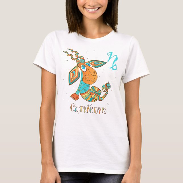 Camiseta Capricornio de Cáncer Cuto (Anverso)