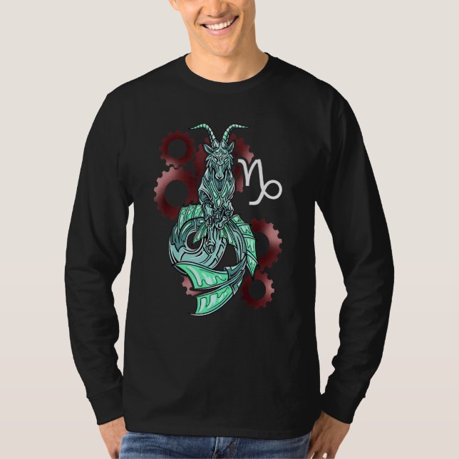 Camiseta Capricornio Horoscopio Inspiro Capricornio Símbolo (Anverso)