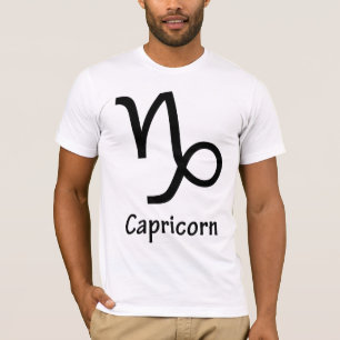Camiseta Capricornio, Horoscopio, símbolo, astrología