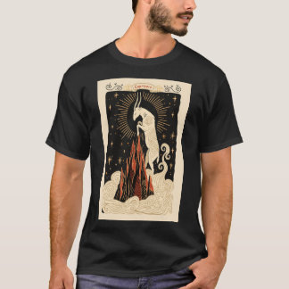 Camiseta Capricornio - T-Shirt Celestial Zodiac Art