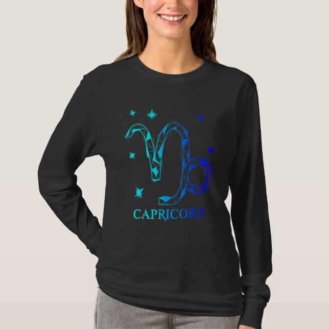 Camiseta Capricornio Zodiac para personas que aman la astro (Anverso)