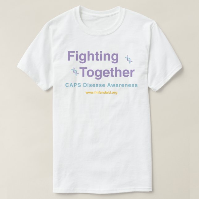 Camiseta CAPS luchando juntos (Diseño del anverso)