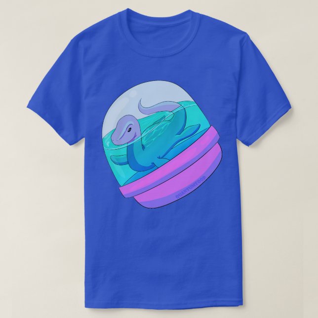 Camiseta Cápsula Cryptids Nessie (Diseño del anverso)