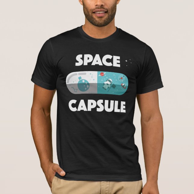 Camiseta Cápsula de espacio (Anverso)