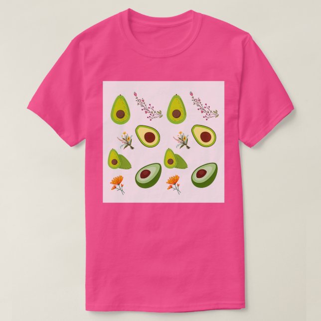 Camiseta Cápsula de la máscara de la cara de aguacate (Diseño del anverso)